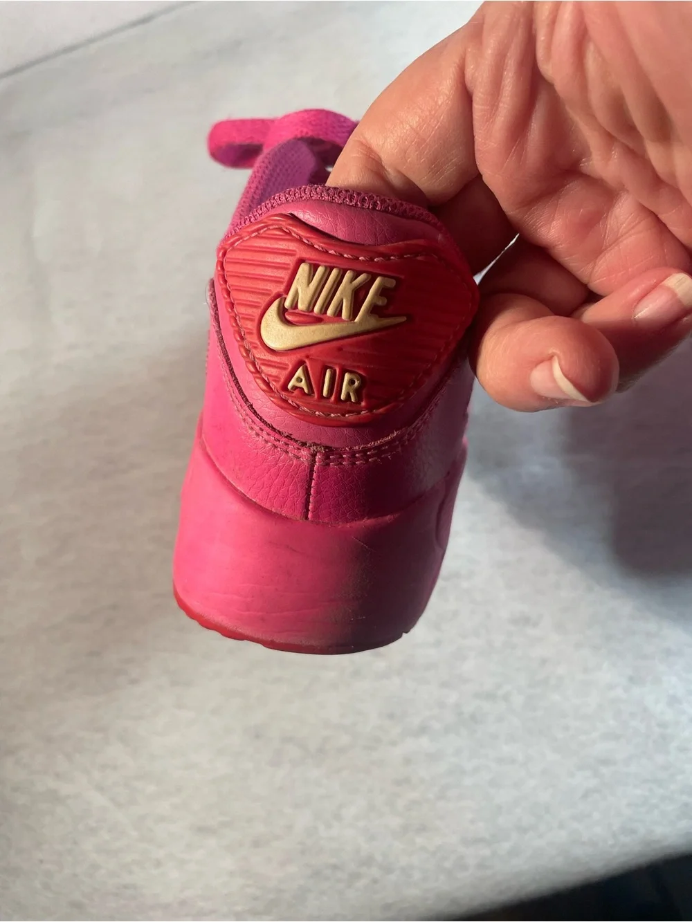 Nike Air Kids' Sneakers in Bright Pink Youth Size 1Y